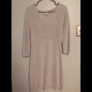 Size M Old Navy Heather Gray Sweater Dress!